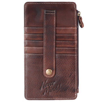 Never Mind Nmbgm132D Wallet Vintage Handmade Genuine Cowhide Leather Women Bag Western Handbag Purse